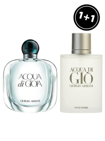 Распив Giorgio Armani Acqua Di Gioia & Giorgio Armani Acqua Di Gio - отливанты 5+5 мл